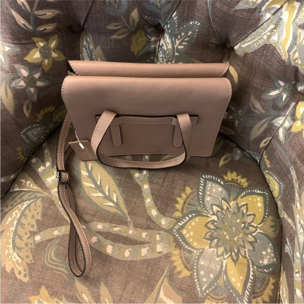 Persaman Alceste Satchel- never used! -taupe - Picture 5 of 6